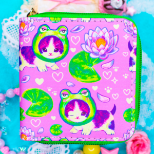 Froggy Cat Wallet