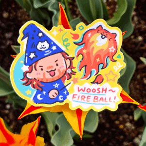 Gale Fireball 3in Vinyl Sticker