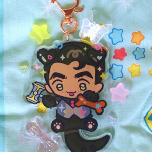 Jayce Puppy Acrylic Keychain