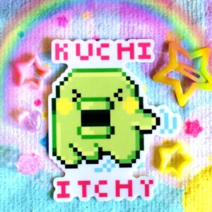 Itchy Kuchipatchi 3in Vinyl Sticker