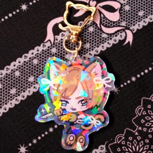 Leon Acrylic Keychain 2.5in