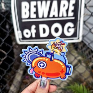 Pochita Chainsaw Man 3in Vinyl Sticker